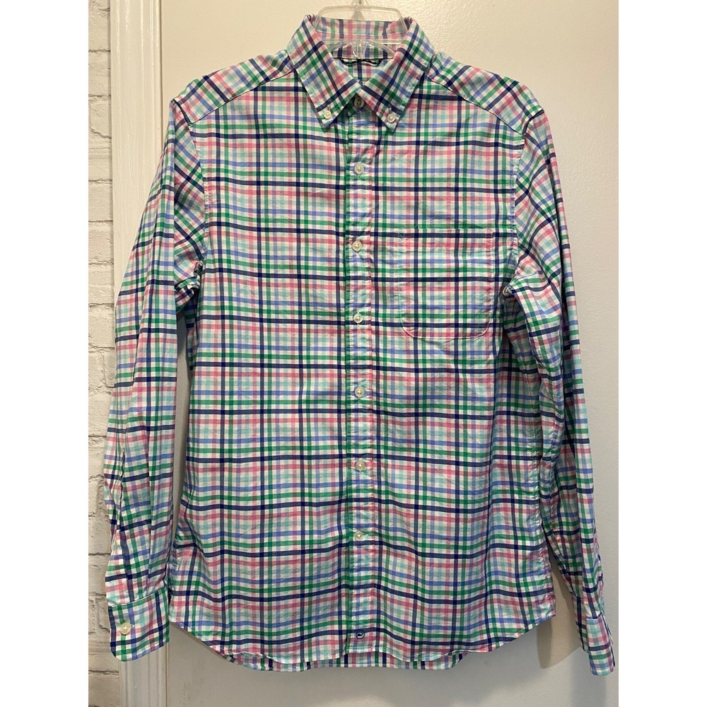 Vineyard Vines Shirt Men's S Stretch On the Go Performance Button Down Plaid